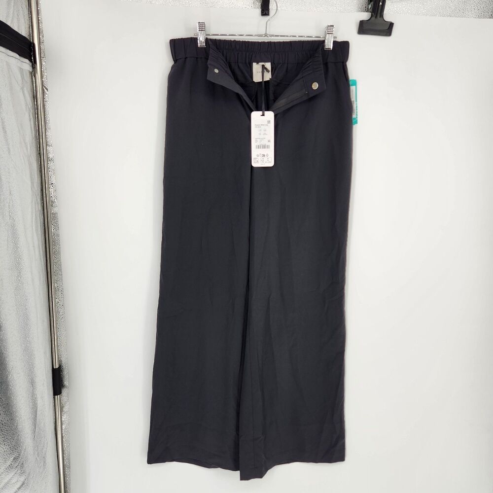 Varley Women's Medium Black Kayson Wide Leg 2.0 Pants NWT